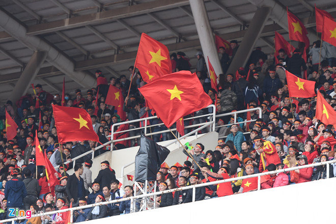 Fanzone Mỹ Đình nóng bỏng chờ trận cầu lịch sử của U23 Việt Nam Fanzone Mỹ Đình nóng bỏng chờ trận cầu lịch sử của U23 Việt Nam